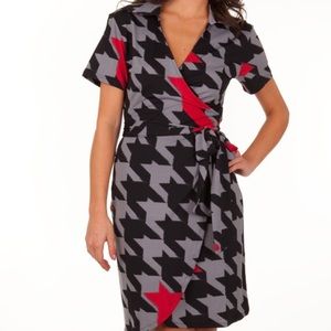 Classy Houndstooth Boutique Dress•S•NWT
